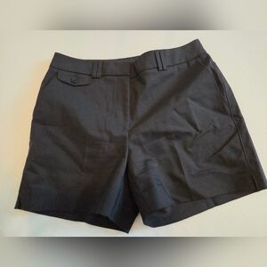 White House Black Market Black Tailored Shorts